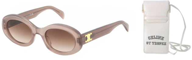Order (W) CELINE 女款時尚圓形眼鏡框 光學鏡框。 CL40194U-45F