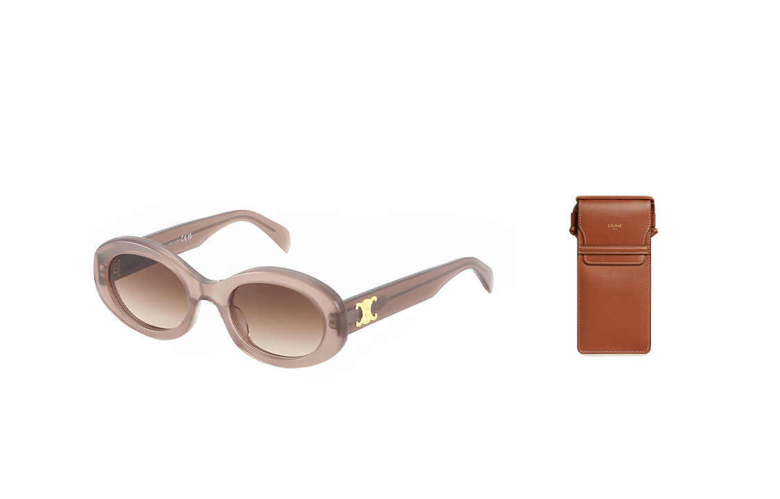 Lookbook (W) Kacamata Optik Oval Wanita CELINE Bingkai Fashion. CL40194U-45F