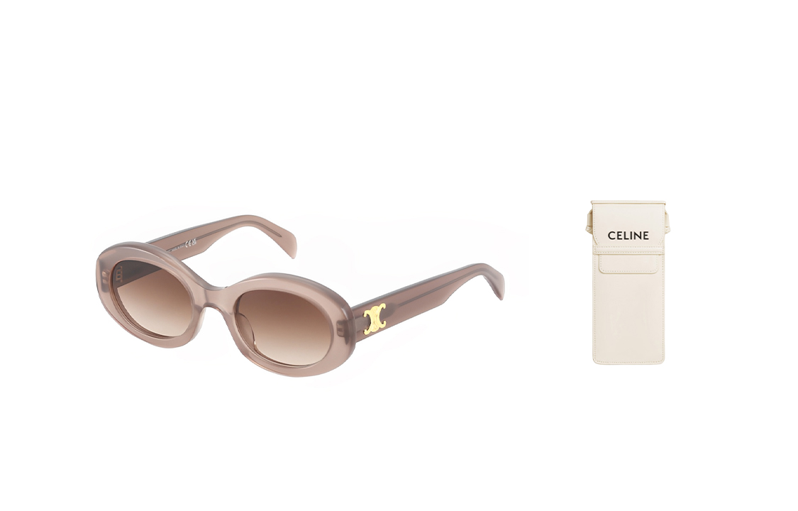 Shop (W) Kacamata Optik Oval Wanita CELINE Bingkai Fashion. CL40194U-45F