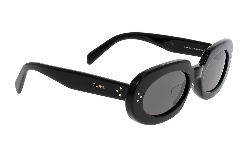 (Women) CELINE Oval Sunglasses Women Black - Minimalist Design. CL40276U 圖 3