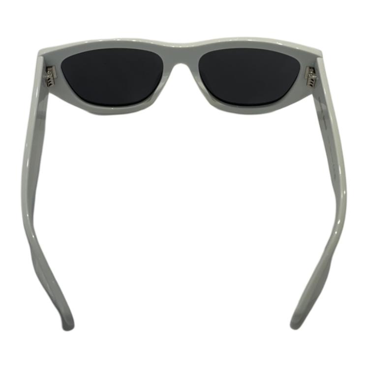 (Women) CELINE Oval White Sunglasses for Women - Branded Logo Design CL40278U5525A 圖 4