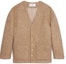 Order (W) セリーヌ パリ ベージュ ボタンアップ ニット カーディガン セーター 2V39J443S-03MI