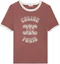 Buy (W) Camiseta Casual Rosa de Manga Corta con Logo de CELINE Paris para Mujer. 2X97I671Q-25EL
