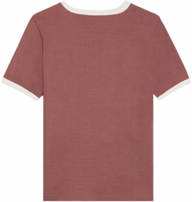 (W) Camiseta Casual Rosa de Manga Corta con Logo de CELINE Paris para Mujer. 2X97I671Q-25EL Lookbook (W) Camiseta Casual Rosa de Manga Corta con Logo de CELINE Paris para Mujer. 2X97I671Q-25EL