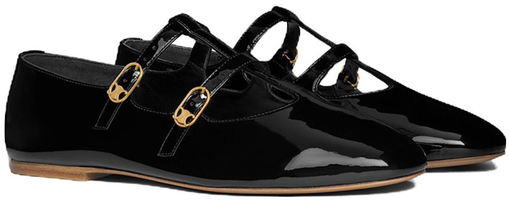 (Women) CELINE Patent Leather 'Fashion Buckle Black' 354683613C.38NO Lookbook (Women) CELINE Patent Leather 'Fashion Buckle Black' 354683613C.38NO