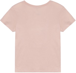 (W) CELINE 粉色字母Logo印花圆领T恤。 2X586114L-24BU Lookbook (W) CELINE 粉色字母Logo印花圆领T恤。 2X586114L-24BU