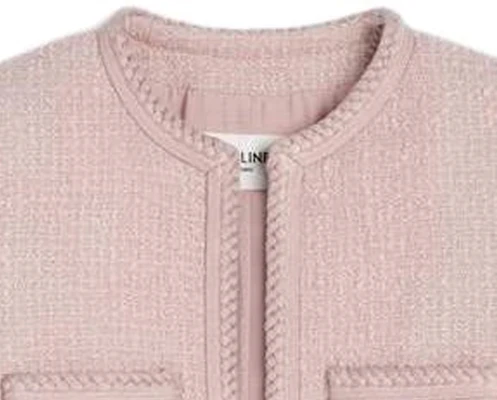(W) セリーヌ ピンクツイードジャケット FW22 ラウンドネック カジュアルアウター 2V18N764L-25PA Purchase (W) セリーヌ ピンクツイードジャケット FW22 ラウンドネック カジュアルアウター 2V18N764L-25PA