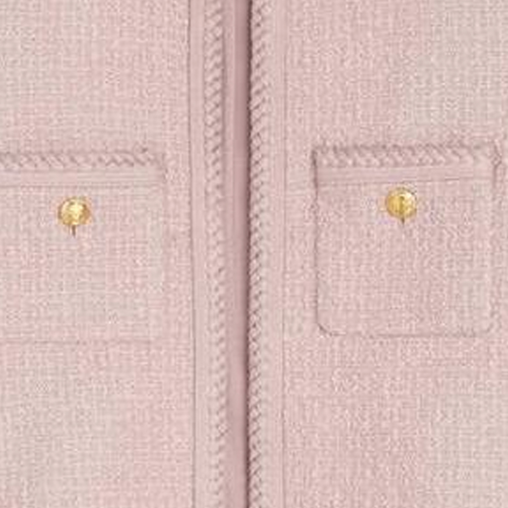 Cheap (W) セリーヌ ピンクツイードジャケット FW22 ラウンドネック カジュアルアウター 2V18N764L-25PA