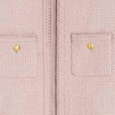 (W) セリーヌ ピンクツイードジャケット FW22 ラウンドネック カジュアルアウター 2V18N764L-25PA Cheap (W) セリーヌ ピンクツイードジャケット FW22 ラウンドネック カジュアルアウター 2V18N764L-25PA