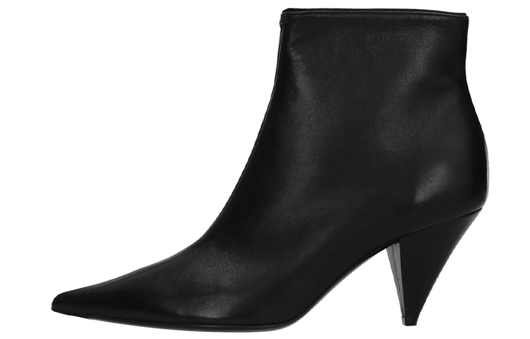 (Women) CELINE Pointed Toe Stiletto Ankle Boot 'Black Comfort' 326583ASVC.38NO