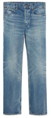 (Women) CELINE POLLY Mid-Rise Straight Washed Button Jeans 2N726613R-08CH Order (Women) CELINE POLLY Mid-Rise Straight Washed Button Jeans 2N726613R-08CH
