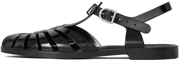 (Women) CELINE PVC Roman Sandal 'Black' 337867000C.38NO (Women) CELINE PVC Roman Sandal 'Black' 337867000C.38NO