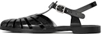 (W) Sandal Roman CELINE PVC 'Hitam' 337867000C.38NO