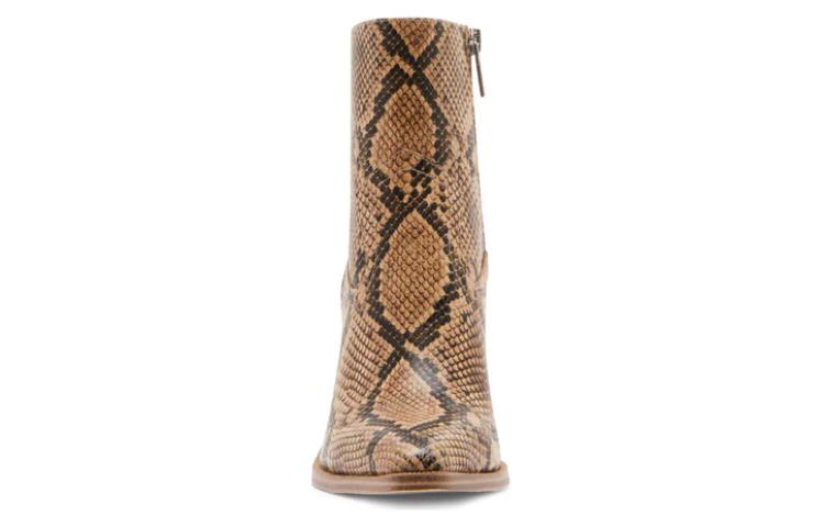 (W) CELINE Python Pattern Ankle Boots 'Brown' 圖 4