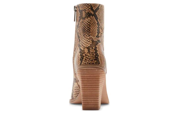 (W) CELINE Python Pattern Ankle Boots 'Brown' 圖 5