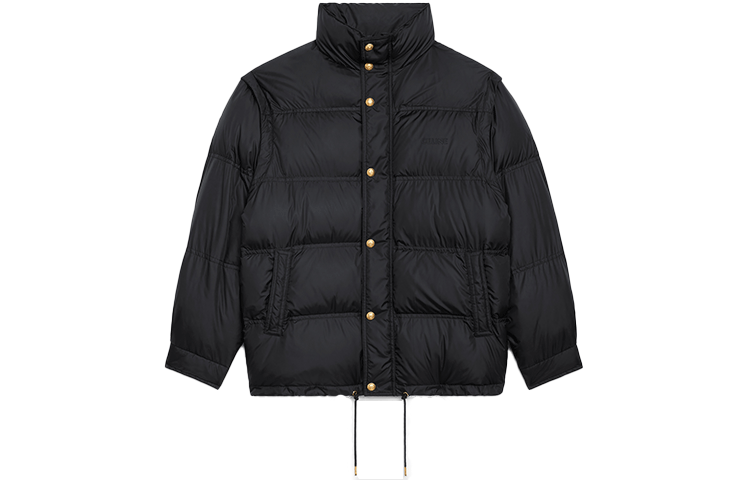 Order (Women) CELINE Quilted Detachable Sleeve Puffer Jacket Women’s Black 2W386301P-38NO