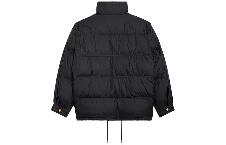 Lookbook (Women) CELINE Quilted Detachable Sleeve Puffer Jacket Women’s Black 2W386301P-38NO