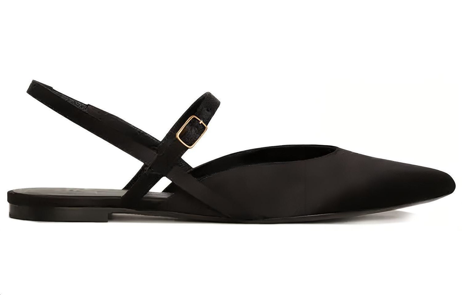 (W) CELINE Sharp Sandal 'Black Satin Ribbon' 圖 2