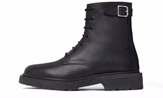 (Women) CELINE Shiny Calfskin Lace-Up Ankle Boots 'Black' 344943579C.38NO (Women) CELINE Shiny Calfskin Lace-Up Ankle Boots 'Black' 344943579C.38NO