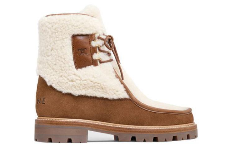 (W) CELINE Short Boot 'Brown Suede' 圖 2