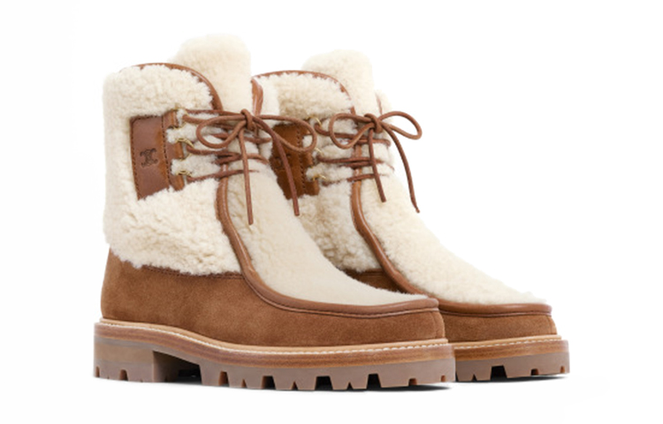 (W) CELINE Short Boot 'Brown Suede' 圖 3