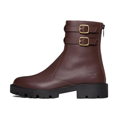 (W) CELINE Short Boot 'CMFTable Versatile Brown'
