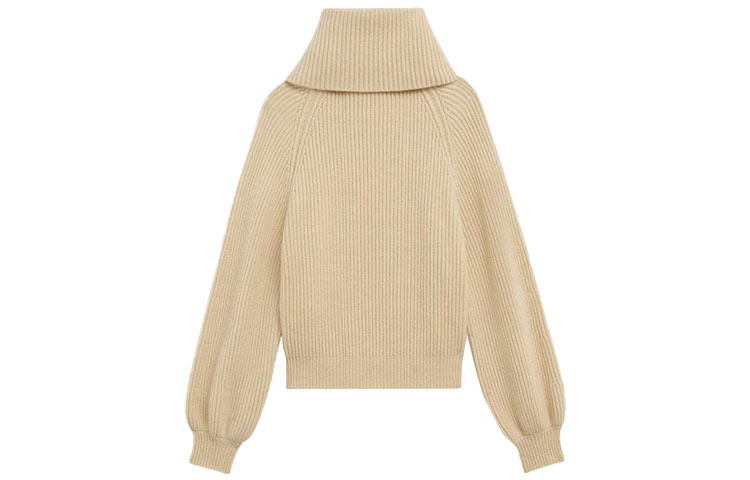 Lookbook (W) 셀린 시그니처 캐시미어 터틀넥 스웨터 바닐라. 2A30F152I-01VA1