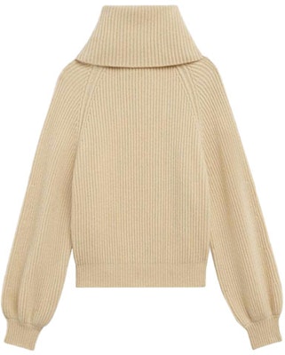 (W) CELINE 經典款香草色羊絨高領毛衣 2A30F152I-01VA1 Lookbook (W) CELINE 經典款香草色羊絨高領毛衣 2A30F152I-01VA1