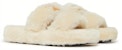 (W) CELINE Slip-On Mule 'Beige' Kasut Sandal Slip-On Beige 343553563C.02BG
