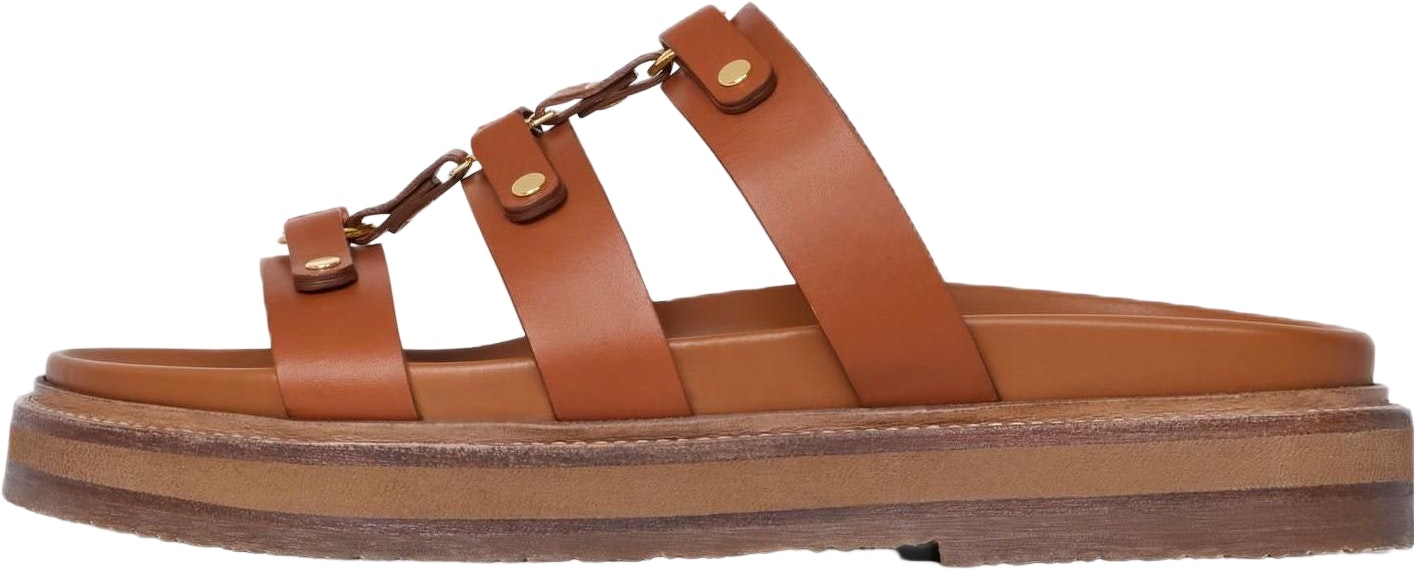 women-celine-slip-on-round-toe-flat-fashion-slide-brown-352343003-c-04-lu