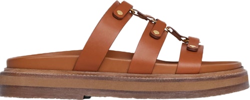 (W) CELINE Zapatos Planos Fashion Slide Marrón Puntera Redonda 352343003C.04LU Order (W) CELINE Zapatos Planos Fashion Slide Marrón Puntera Redonda 352343003C.04LU