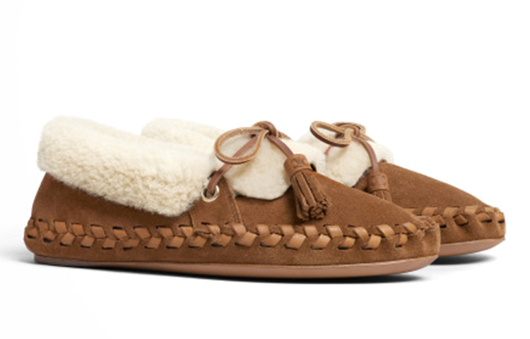 (W) CELINE Slip-On Sneakers 'Brown Suede' 圖 3