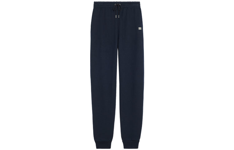 (Women) CELINE Solid Straight-Leg Sweatpants Deep Blue 2Z072450I-07DN 圖 2