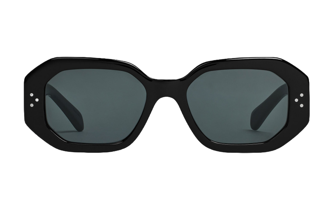 (Women) CELINE Square S255  Black Irregular UV Protection Sunglasses. CL40255I-01A 圖 3