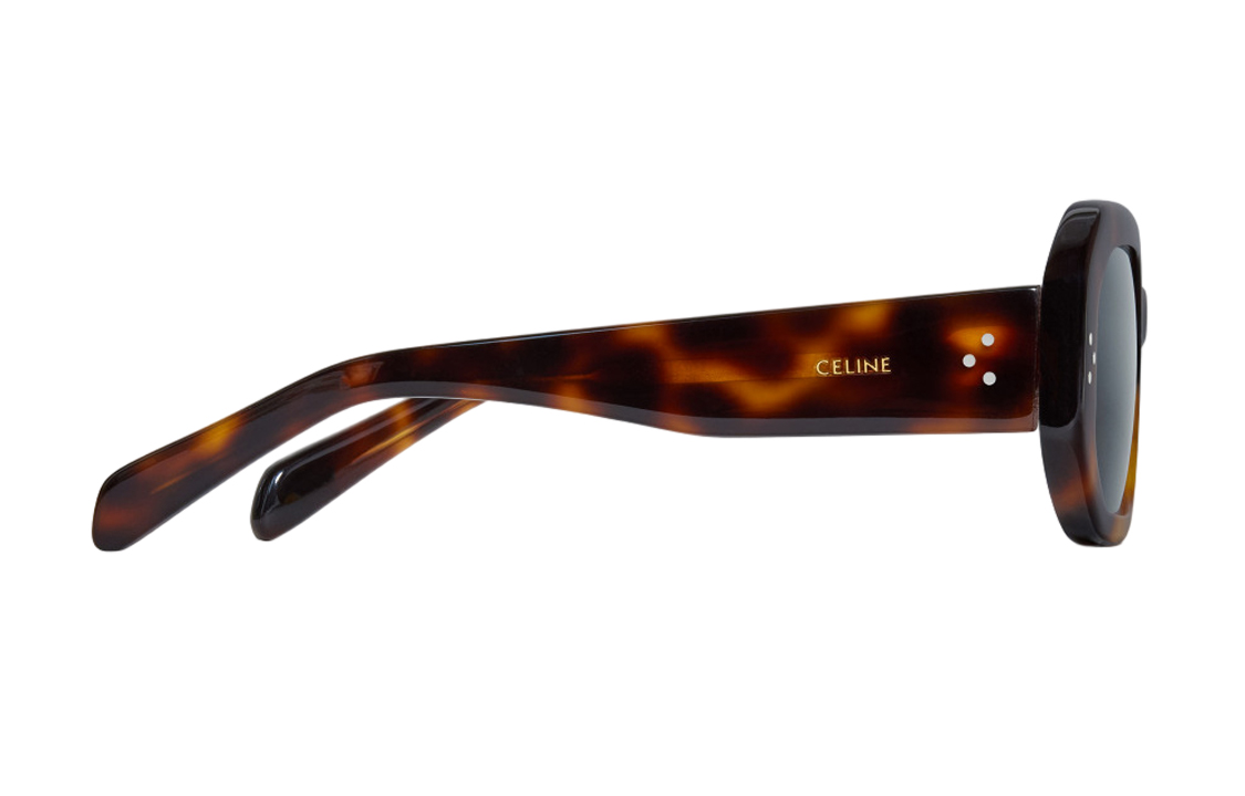 (Women) CELINE Square S255 Brown  Sunglasses UV Protection Irregular Frame. CL40255I-53A 圖 4