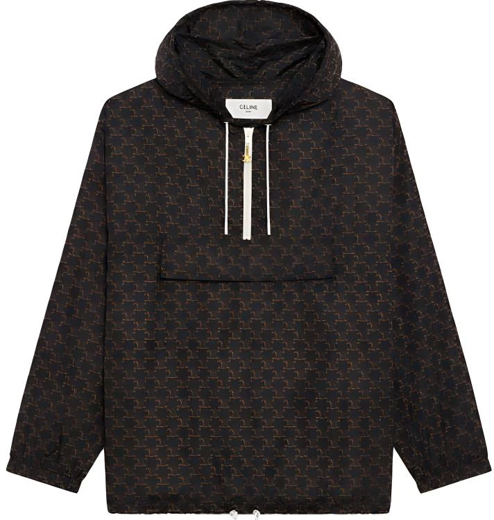 women-celine-ss-21-all-over-logo-hoodie-with-zipper-pockets-women-s-black-2-w388344-n-02-bl