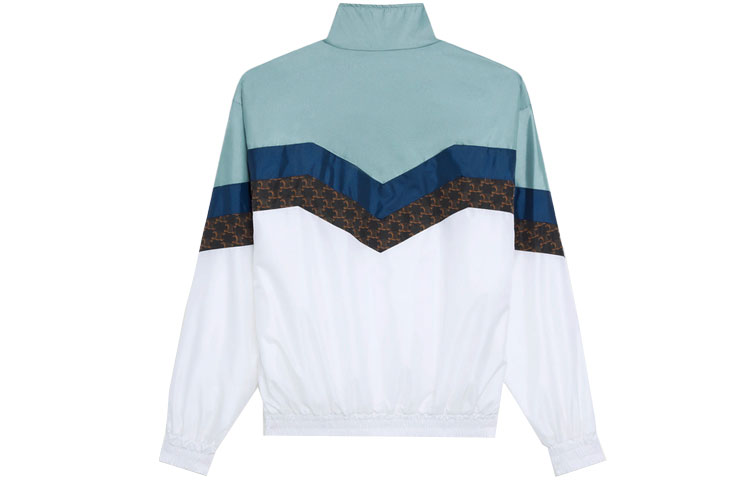 (Women) Celine SS21 Nylon Monogram Windbreaker Jacket Fluorescent White 2W382495M-01OP 圖 3