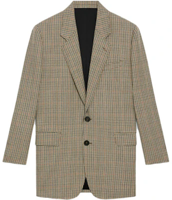 (Women) CELINE SS21 Tournon Houndstooth Blazer Colorblock Jacket 2V47D778K-14MC Buy (Women) CELINE SS21 Tournon Houndstooth Blazer Colorblock Jacket 2V47D778K-14MC