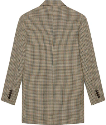 (Women) CELINE SS21 Tournon Houndstooth Blazer Colorblock Jacket 2V47D778K-14MC Lookbook (Women) CELINE SS21 Tournon Houndstooth Blazer Colorblock Jacket 2V47D778K-14MC