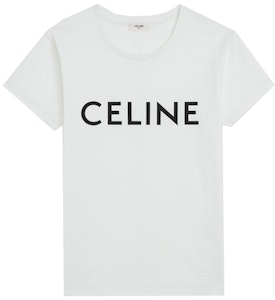 (W) CELINE 2021春夏白色標誌印花寬版針織T恤 2X314916G-01OB Order (W) CELINE 2021春夏白色標誌印花寬版針織T恤 2X314916G-01OB