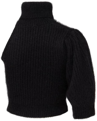 (W) CELINE 2022春夏不对称高领短款毛衣 黑色. CEL5R7Z8BCKDZA-AA00 Lookbook (W) CELINE 2022春夏不对称高领短款毛衣 黑色. CEL5R7Z8BCKDZA-AA00