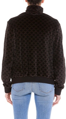 (Women) CELINE SS22 Brown All-Over Print Velvet Knit Zip Jacket. 2Y597811P-38NM Purchase (Women) CELINE SS22 Brown All-Over Print Velvet Knit Zip Jacket. 2Y597811P-38NM