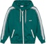 Buy (Women) CELINE SS22 Green Zip-Up Hoodie Jacket with Letter Print. 2Y721121O-30OW