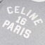 Sizing (Women) CELINE SS22 Grey Logo Print Crewneck Short Sleeve Regular T-Shirt. 2X13B671Q-09OW