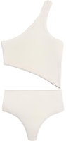 (Women) CELINE SS22 One-Shoulder Slim-Fit Jumpsuit Off-White. 2A67T237P-01OW (Women) CELINE SS22 One-Shoulder Slim-Fit Jumpsuit Off-White. 2A67T237P-01OW