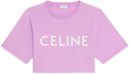 (W) CELINE SS22 紫色棉质短袖短款T恤. 2X761671Q-33HO Buy (W) CELINE SS22 紫色棉质短袖短款T恤. 2X761671Q-33HO