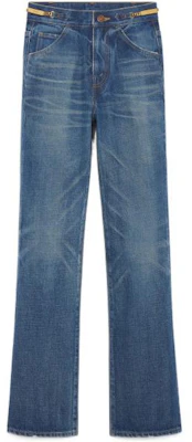 (W) CELINE SS22 水洗牛仔喇叭裤 蓝色 2N688365M-07DU Order (W) CELINE SS22 水洗牛仔喇叭裤 蓝色 2N688365M-07DU