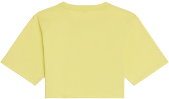 (W) CELINE SS22 Kaus Crop Lengan Pendek Kuning Bahan Katun. 2X761671Q-11CW Lookbook (W) CELINE SS22 Kaus Crop Lengan Pendek Kuning Bahan Katun. 2X761671Q-11CW