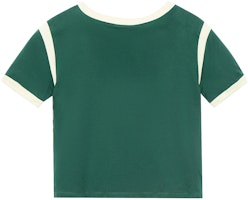 (W) CELINE SS22拼色圆领短袖T恤 女士绿色 2X97A671Q-31BW Lookbook (W) CELINE SS22拼色圆领短袖T恤 女士绿色 2X97A671Q-31BW