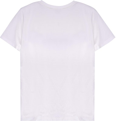 (W) CELINE SS22 Kaos Wanita Putih Print Huruf Crewneck Kasual. 2X886671Q-01EA Lookbook (W) CELINE SS22 Kaos Wanita Putih Print Huruf Crewneck Kasual. 2X886671Q-01EA